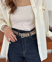 【Enlude】ウエスタンバックルベルト《ユニセックス》