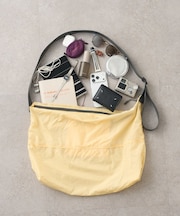 【Enlude】ポケッタブルナイロンショルダーバック《ユニセックス》