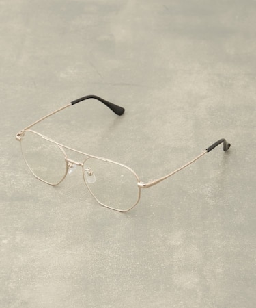 【Enlude】2ブリッジメタルフレームサングラス