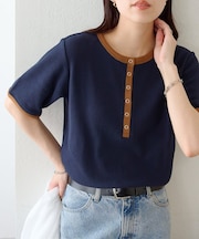 バイカラーリングドットヘンリー5S