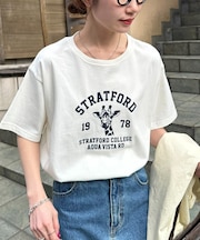 【Enlude】アニマルカレッジロゴT《ユニセックス》