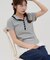 【umm.】マルチボーダーフードTシャツ