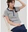 【umm.】マルチボーダーフードTシャツ
