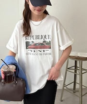 【Enlude】アソートクラッシックカーグラフィックT《ユニセックス》