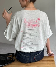 【Enlude】アソートスーベニアバックプリントTシャツ《ユニセックス》