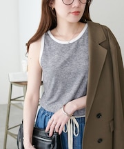 パイルカップ付アメスリタンクトップ