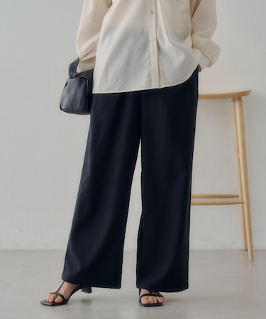 【Noka/吸水速乾/接触冷感/シワ防止】イージーパンツ