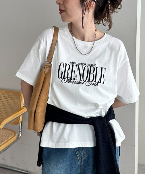 GRENOBLEロゴTシャツ