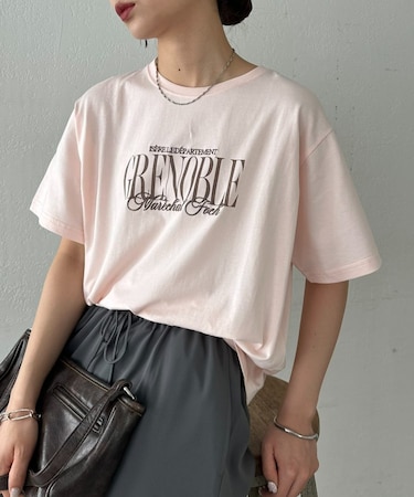 GRENOBLEロゴTシャツ