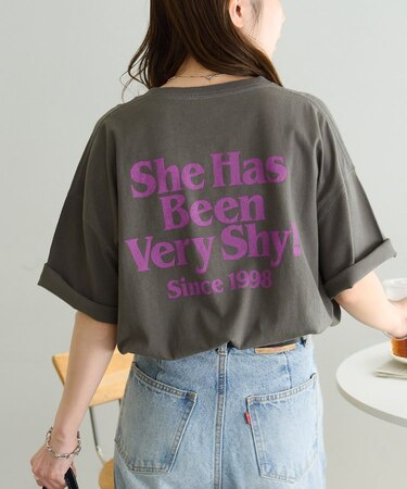 【Enlude】バックロゴプリントTシャツ《ユニセックス》