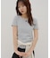 【umm.】ロゴプレート半袖Tシャツ