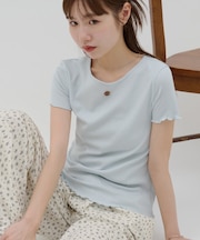 【umm.】ロゴプレート半袖Tシャツ