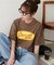 【Enlude】ピグメントスラブサインボードTシャツ《ユニセックス》