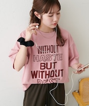 【Enlude】ピグメントカラーロゴTシャツ《ユニセックス》