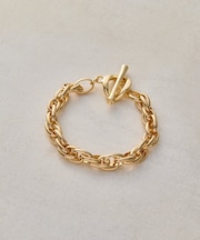 【GOLDY】ウェービーチェーンマンテルブレスレット
