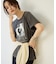 【Noka】フォトプリントロゴ半袖Tシャツ