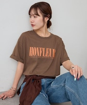 【Enlude/着回し抜群◎】フレンチロゴTシャツ《ユニセックス》