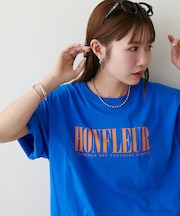 【Enlude/着回し抜群◎】フレンチロゴTシャツ《ユニセックス》