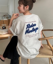 【Enlude】サガラ刺繍ロゴTシャツ《ユニセックス》