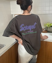 【Enlude】サガラ刺繍ロゴTシャツ《ユニセックス》