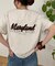 【Enlude】サガラ刺繍ロゴTシャツ《ユニセックス》