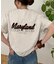 【Enlude】サガラ刺繍ロゴTシャツ《ユニセックス》