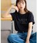 ラインストーンロゴTシャツ