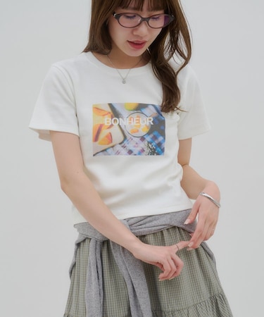 【umm.】リブグラフィックアソートTシャツ