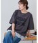 【Enlude/ユニセックス】カレッジロゴドロストTシャツ