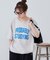 【Enlude/ユニセックス】カレッジロゴドロストTシャツ