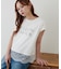 レースレイヤードロゴTシャツ