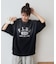 【Enlude】ラグランフロッキーロゴプリントTシャツ《ユニセックス》
