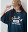 【Enlude】ラグランフロッキーロゴプリントTシャツ《ユニセックス》
