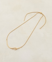 【GOLDY】フックモチーフステンレスネックレス