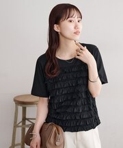 フリルたたきTシャツ