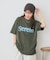 【Enlude】ピグメントレタリングTシャツ《ユニセックス》