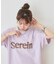 【Enlude】ピグメントレタリングTシャツ《ユニセックス》