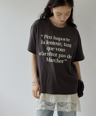 【Noka】BIGロゴTシャツ