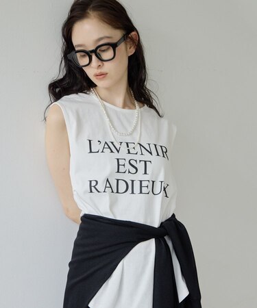 【Noka/WEB限定】ロゴノースリTシャツ