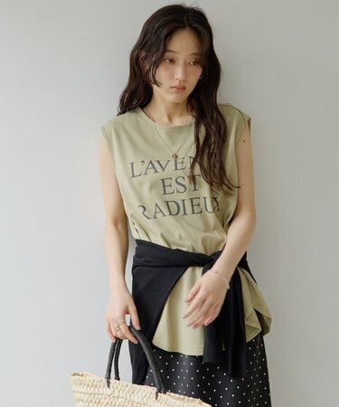 【Noka/WEB限定】ロゴノースリTシャツ