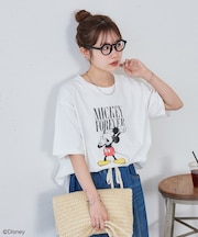【Enlude】DisneyロゴグラフィックＴシャツ《ユニセックス》