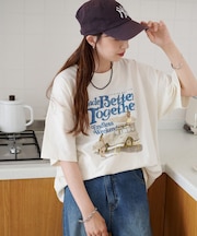 【Enlude】ピグメントアソートバンドTシャツ《ユニセックス》