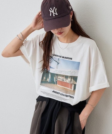 【Enlude】ダブルサイドフォトTシャツ《ユニセックス》