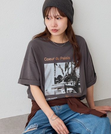 【Enlude】ダブルサイドフォトTシャツ《ユニセックス》