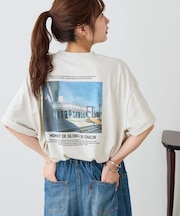 【Enlude】ダブルサイドフォトTシャツ《ユニセックス》