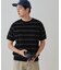【Enlude】ミニモールボーダーニットTシャツ《ユニセックス》
