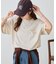 【Enlude】配色ステッチドロストTシャツ《ユニセックス》
