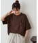 【Enlude】配色ステッチドロストTシャツ《ユニセックス》