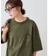 【Enlude】配色ステッチドロストTシャツ《ユニセックス》