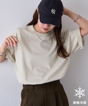 【Enlude】接触冷感ピグメントTシャツ《ユニセックス》
